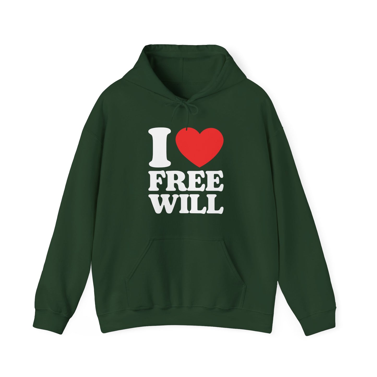 I Heart Free Will Hoodie