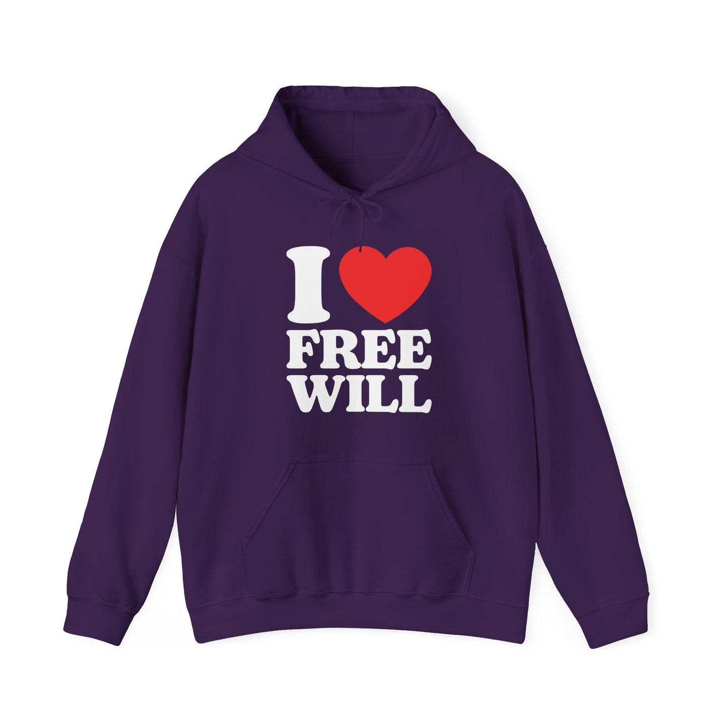 I Heart Free Will Hoodie