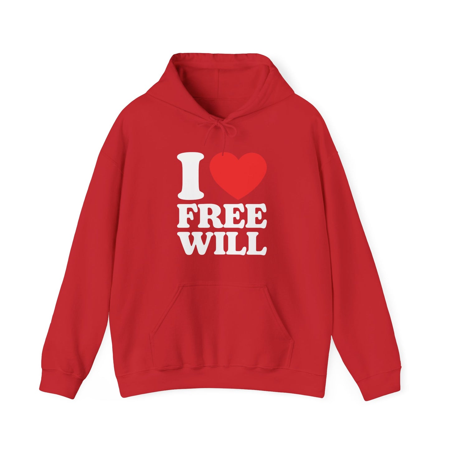 I Heart Free Will Hoodie