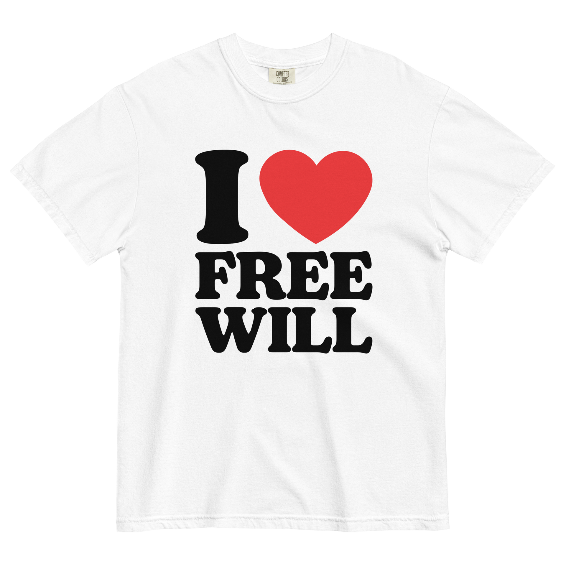 I Heart Free Will T-Shirt – Certified Menace